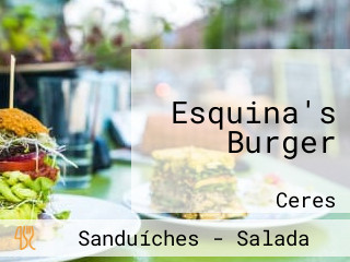 Esquina's Burger