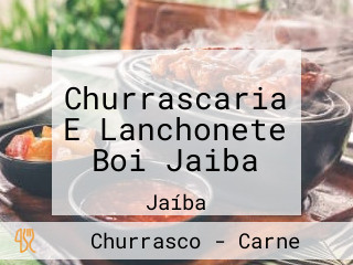 Churrascaria E Lanchonete Boi Jaiba