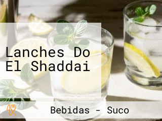 Lanches Do El Shaddai