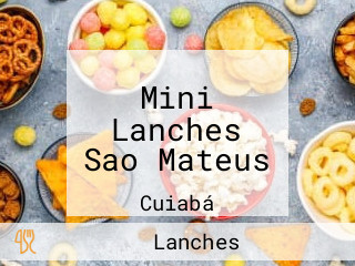 Mini Lanches Sao Mateus