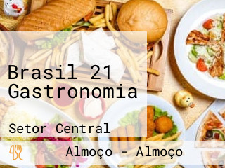 Brasil 21 Gastronomia