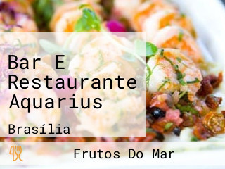 Bar E Restaurante Aquarius