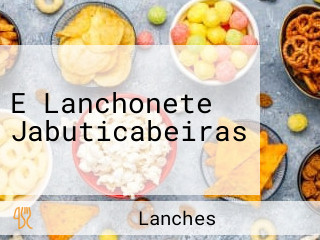 E Lanchonete Jabuticabeiras