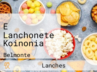 E Lanchonete Koinonia