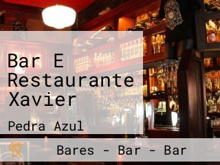 Bar E Restaurante Xavier