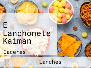 E Lanchonete Kaiman