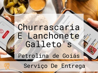 Churrascaria E Lanchonete Galleto's