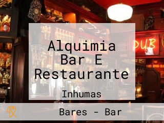 Alquimia Bar E Restaurante
