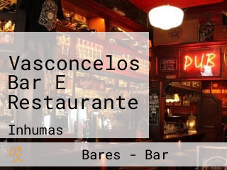 Vasconcelos Bar E Restaurante
