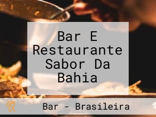 Bar E Restaurante Sabor Da Bahia