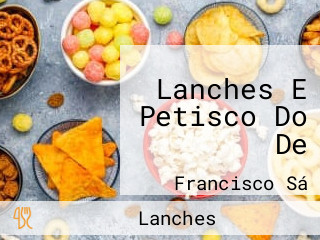 Lanches E Petisco Do De