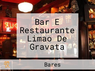 Bar E Restaurante Limao De Gravata