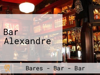 Bar Alexandre