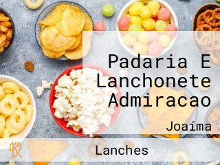 Padaria E Lanchonete Admiracao