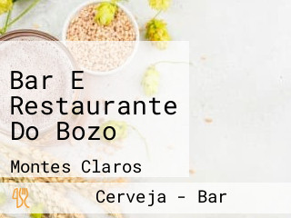 Bar E Restaurante Do Bozo
