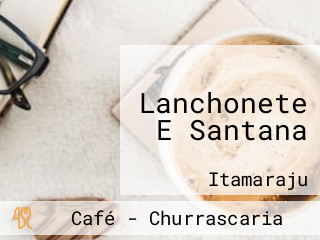 Lanchonete E Santana