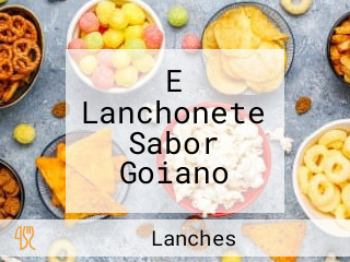 E Lanchonete Sabor Goiano