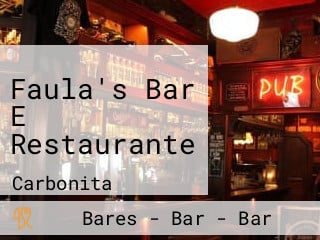 Faula's Bar E Restaurante