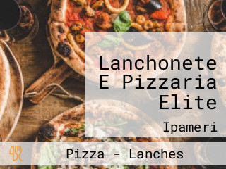 Lanchonete E Pizzaria Elite
