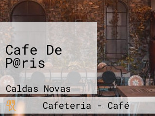 Cafe De P@ris