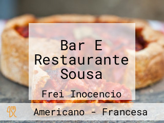 Bar E Restaurante Sousa