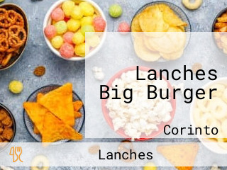 Lanches Big Burger