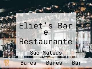 Eliet's Bar e Restaurante