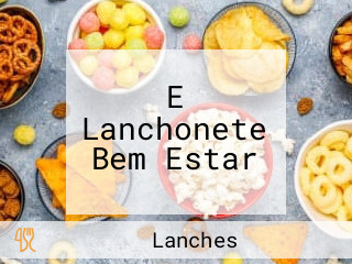 E Lanchonete Bem Estar