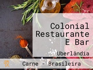 Colonial Restaurante E Bar