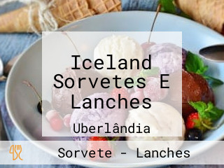 Iceland Sorvetes E Lanches
