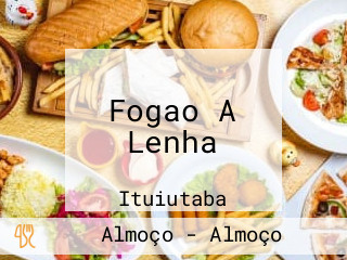 Fogao A Lenha