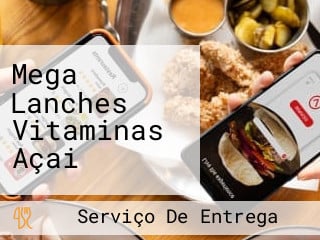 Mega Lanches Vitaminas Açai