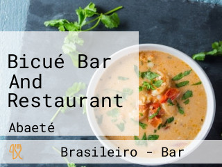 Bicué Bar And Restaurant
