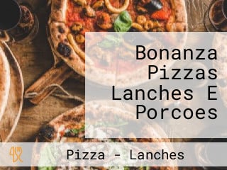 Bonanza Pizzas Lanches E Porcoes