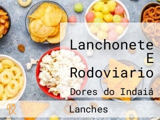 Lanchonete E Rodoviario