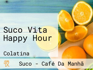 Suco Vita Happy Hour