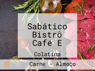Sabático Bistrô Café E