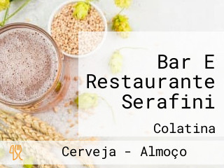 Bar E Restaurante Serafini