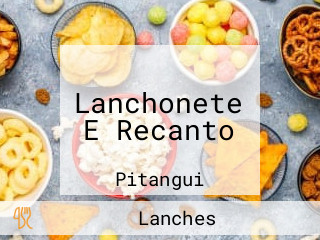 Lanchonete E Recanto