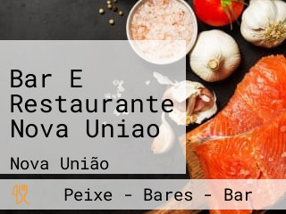 Bar E Restaurante Nova Uniao