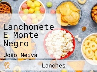 Lanchonete E Monte Negro