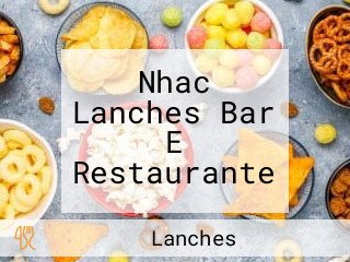 Nhac Lanches Bar E Restaurante