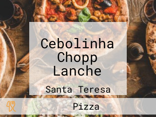 Cebolinha Chopp Lanche