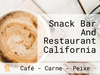 Snack Bar And Restaurant California