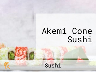 Akemi Cone Sushi