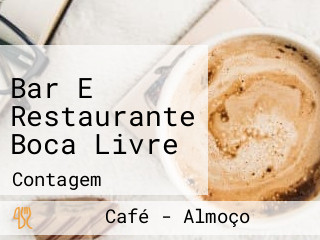 Bar E Restaurante Boca Livre