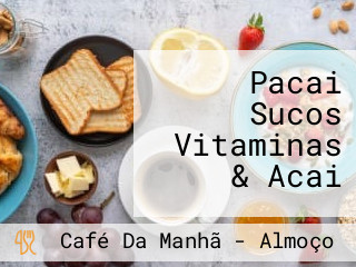 Pacai Sucos Vitaminas & Acai