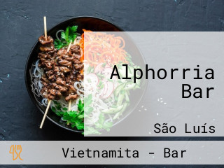 Alphorria Bar