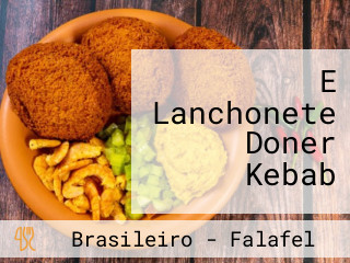 E Lanchonete Doner Kebab