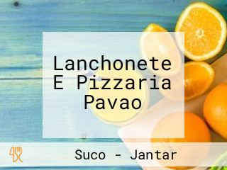 Lanchonete E Pizzaria Pavao